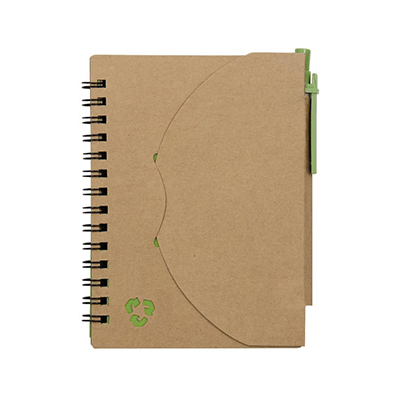 GIH1002 Eco Sticky Notepad with Recycled Paper Pen 1 Giftsdepot Eco Sticky Notepad with Recycled Paper Pen view main