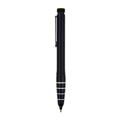GIH1142 Highlighter Metal Ball Pen 1 Giftsdepot Highlighter Metal Ball Pen view main black