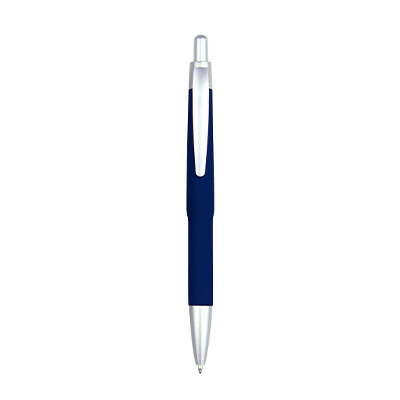 GIH1158 Boston Plastic Ball Pen 1 Giftsdepot Boston Plastic Ball Pen view blue