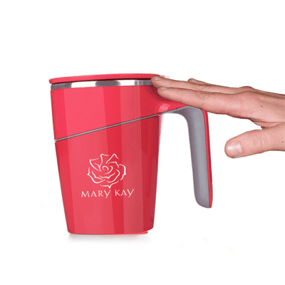 GiftsDepot Drinkware Grace Suction Thermal Mug With Logo