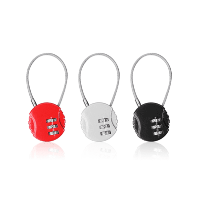GIH1080 Cable Luggage Lock 2 Cable Luggage Lock view colours