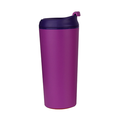 Giftsdepot - Deer Suction Double Wall Bottle, Purple Color, Malaysia
