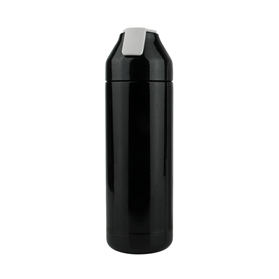 Giftsdepot - Leia Vacuum Flask, Stainless Steel, Black Color, Malaysia