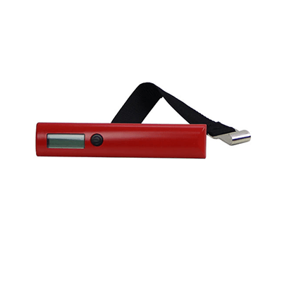 Giftsdepot - Digital Luggage Scale, Plastic, Red Color, Malaysia