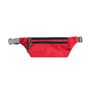 Giftsdepot - Sporty Waist Pouch, Polyester, Red Color, Malaysia