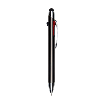 GIH1085 Multicolour Pen with Stylus 1 Giftsdepot Multicolour Pen with Stylus view main grey