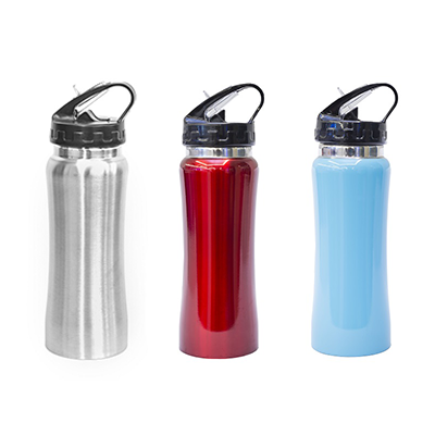GMG1220 Stainless Steel Sport Bottle With Straw 3 Giftsdepot Stainless Steel Sport Bottle With Straw view all colour