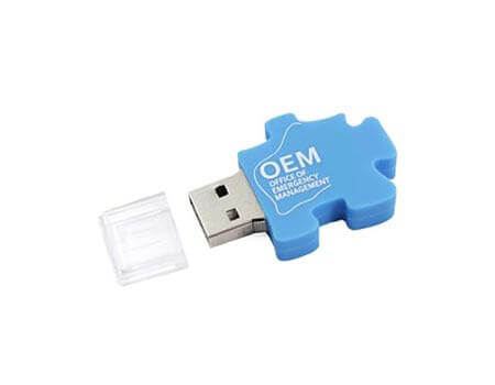 GFY1090 Rubberized Puzzle Flash Drive 2 giftsdepot rubberized puzzle flash drive a01