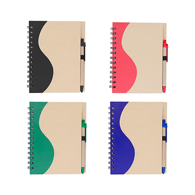 GMG1053 Branch Eco Notepad with Pen 3 Giftsdepot Branch Eco Notepad with Pen view all colour