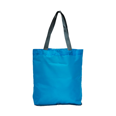 GMG1068 Fanny Foldable Shopping Bag 1 Giftsdepot Fanny Foldable Shopping Bag view main blue