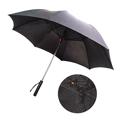 GAM1001 Umbrella with Fan and Power Bank 2 Giftsdepot Umbrella with Fan and Power Bank view