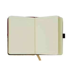 Giftsdepot - Sepia Pocket Notebook 2021, Pocket size, PU & Cork, Line Method, Malaysia