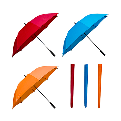 Giftsdepot - Golf Coloured Umbrella, 30 Inch, All Colors, With Pouch, Malaysia