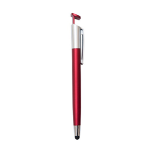 Giftsdepot - 3 In 1 Plastic Stylus Pen, Red Color, Malaysia