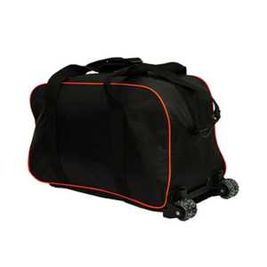 Giftsdepot - Tahiya Trolley Luggage Bag, Nylon 420D, Red Color, Back-View, Malaysia