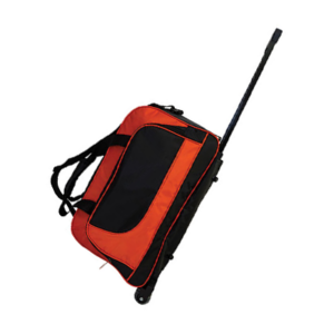 Giftsdepot - Tahiya Trolley Luggage Bag, Nylon 420D, Red Color, Side-View, Malaysia