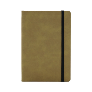Giftsdepot - New Angelskin Notebook 2021,A5 size, PU Material, Gold Color, Malaysia