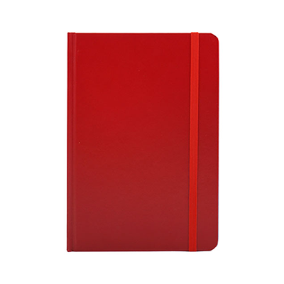 Giftsdepot - Karmaslim Notebook 2021,A5 size, Paper Material, Red Color, Malaysia
