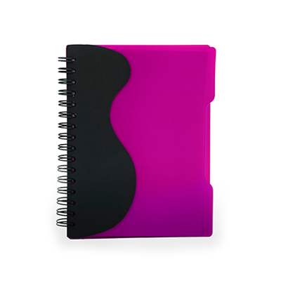 Giftsdepot - Lilac PP Notepad, PP Material, Purple Color, Malaysia