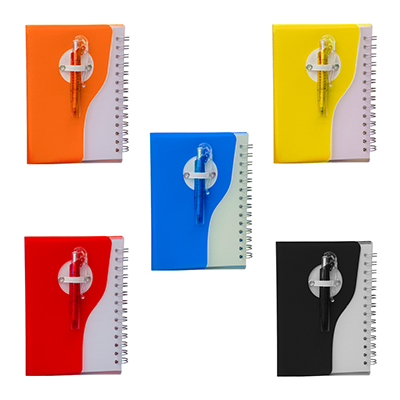 GMG1185 Lily PP Notebook With Pen II 3 Giftsdepot Lily PP Notebook With Pen II view all colour
