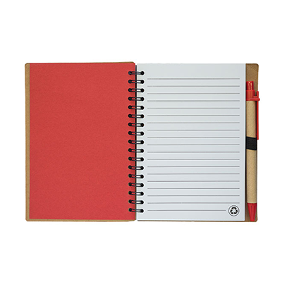 GMG1183 Love Eco Notebook With Pen 2 Giftsdepot Love Eco Notebook With Pen view inner
