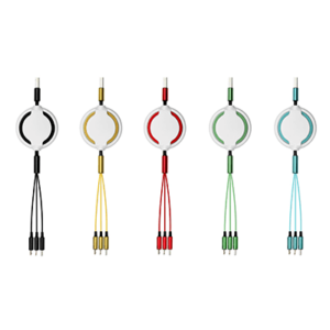 Corporate Gifts - Premium Gift Supplier, Promotional Products & Door Gift Items Malaysia 15 Giftsdepot Hurricane Retractable Charging Cable 3 in 1 view all colour 02