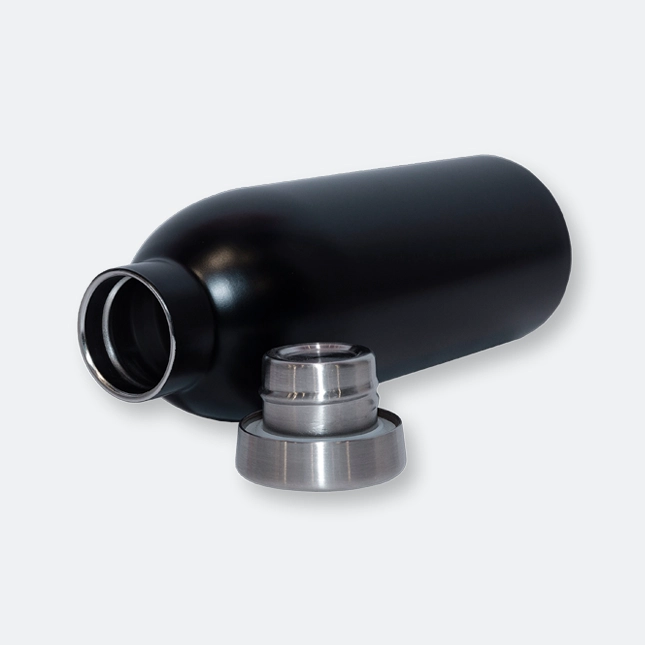 GMG 2043_Dribbo_Stainless_Steel_Bottle_Open GMG 2043 Dribbo Stainless Steel Bottle (500ml)