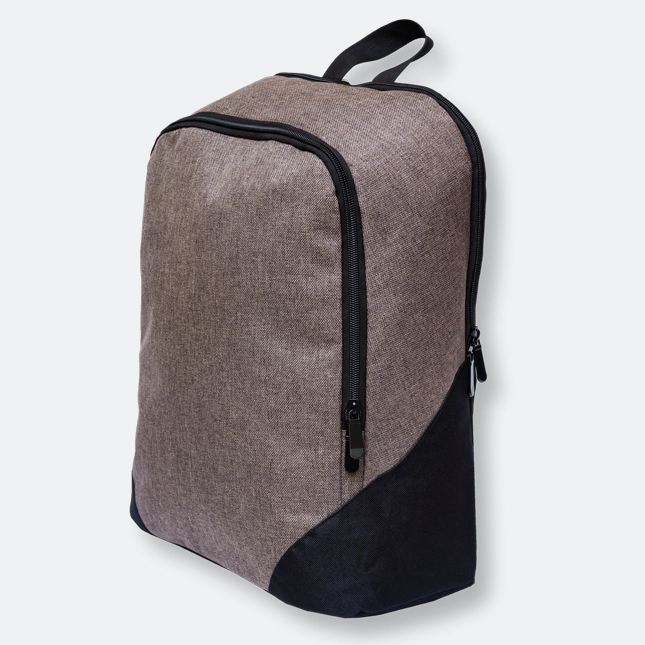 GMG1012_Collin_Backpack_Brown collin backpack with laptop pocket