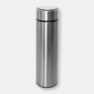 cherry vacuum flask with stainless finish and 500ml capacity