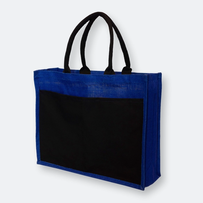 GMG1039_jute_with_black_(vertical)_Royal Blue GMG5066 Jute With Black (Horizontal)