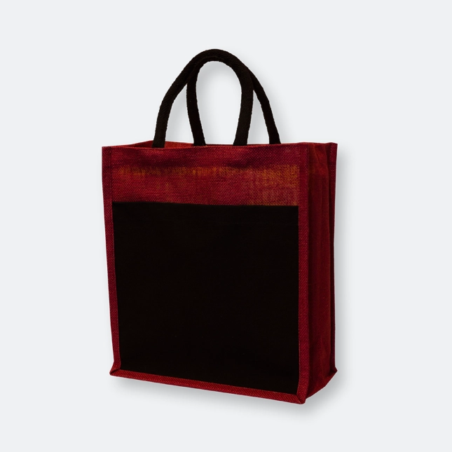GMG1040_jute_with_black_(horizontal)_Maroon GMG5067 Jute With Black (Vertical)
