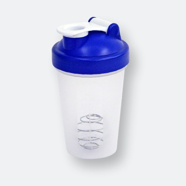 misty pp bottle with shaker in royal blue cap and white body