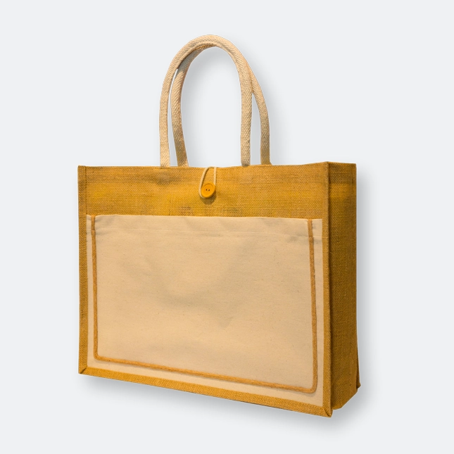 GMG5072 Black Color Jute Bag