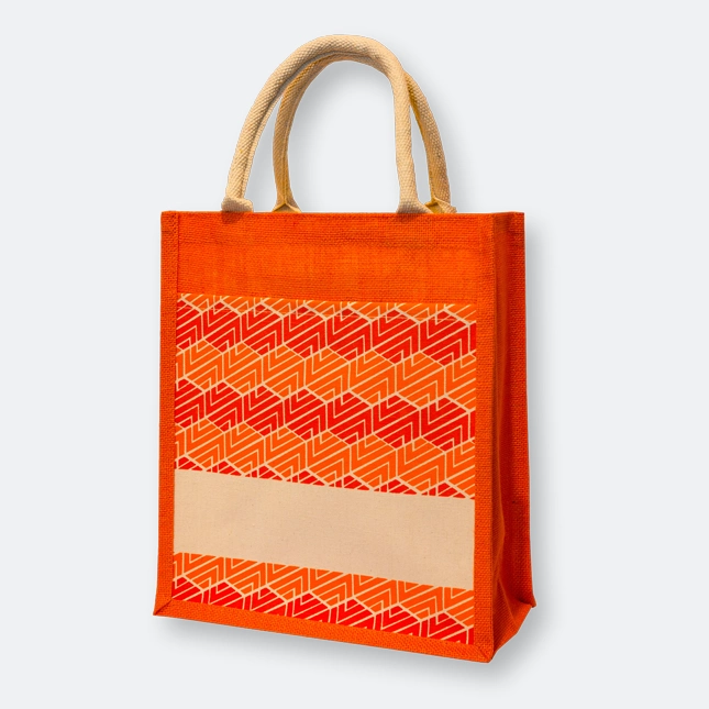 GMG1047_jute_bag_(islamic)_Orange GMG5073 Laminated Jute Bag 6 (pattern)