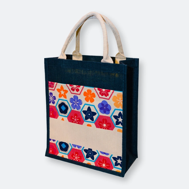 GMG5078 Laminated Jute Bag 10 (pattern)
