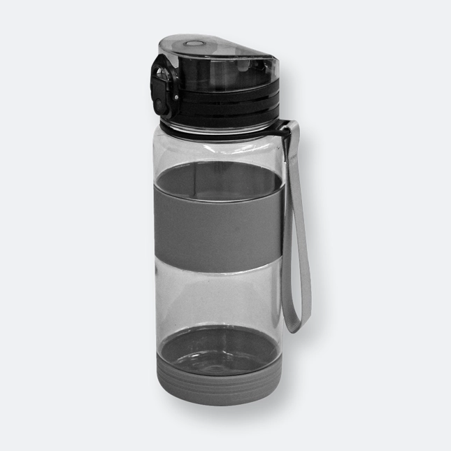 zippy sport bottle in tritan bpa free material with handle strap