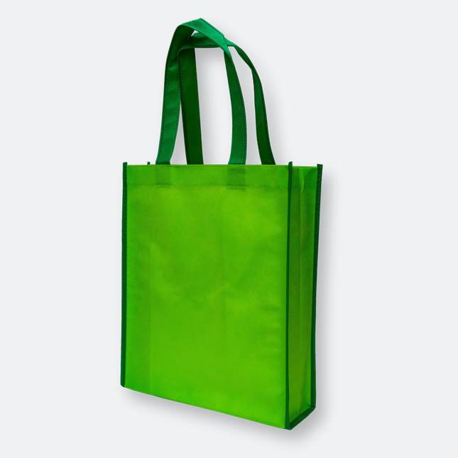 GMG1113_Non_Woven_Bag_A4_(handle_different_color)_LIME GREEN GMG5007 Non Woven Bag A4 (handle different color)