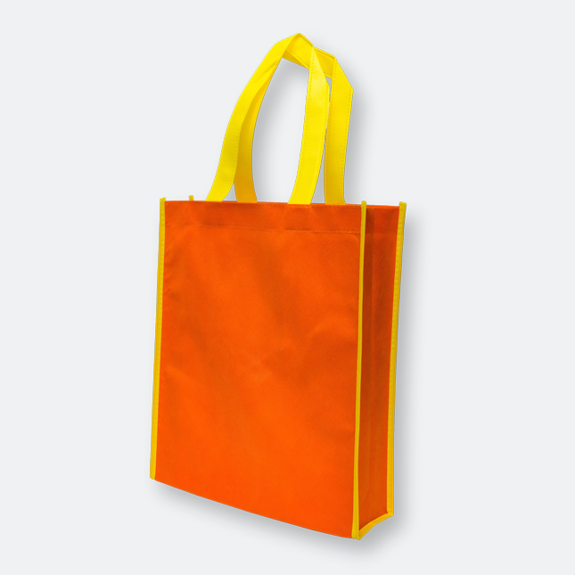 GMG1113_Non_Woven_Bag_A4_(handle_different_color)_ORANGE GMG5007 Non Woven Bag A4 (handle different color)