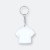 GMG1135 T-Shirt Acrylic Keychain t-shirt acrylic keychain with transparent finish and playful t-shirt shape