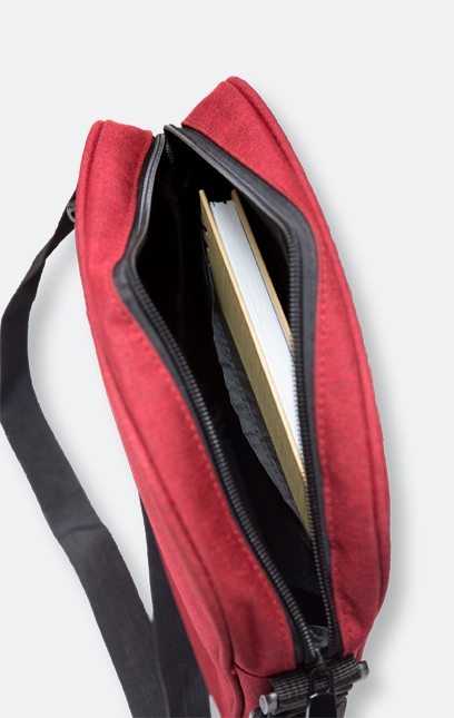 GMG1219_Marlin_Sling_Bag_Open_View GMG4096 Marlin Sling Bag