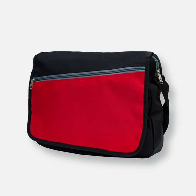 GMG1228_Austen_Document_Sling_Bag_Red Austen Document Sling Bag Front View