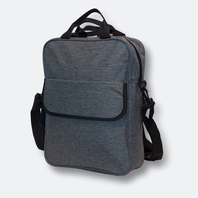 GMG1271_Vino_Document_Sling Bag_Grey Vino Document Sling Bag