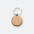 hiva wood keychain with natural wooden round design