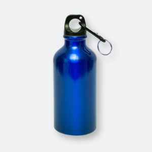 GMG2002_Brimo_Aluminium_Bottle_Royal_Blue brimo aluminium bottle with carabiner clip in royal blue finish