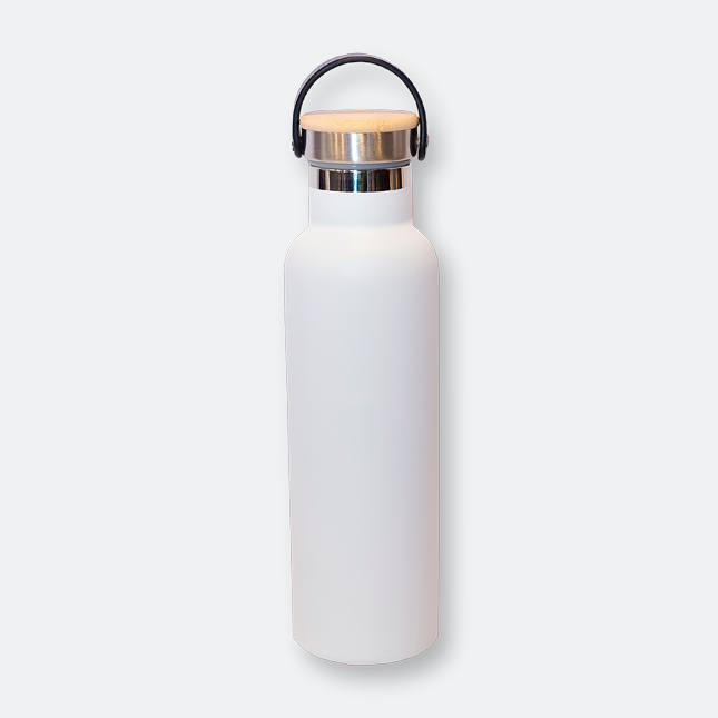 GMG2041_Gulpix_Stainless_Steel_Bottle_White GMG2041 Gulpix Stainless Steel Bottle (600ml)