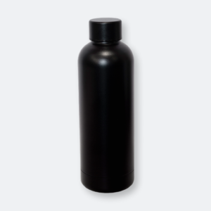 GMG2048_Gufflo_Stainless_Steel_Bottle_Black gufflo stainless steel bottle with screw lid in black finish