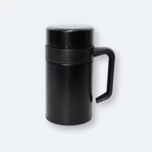 GMG2051_Plibbo_Stainless_Steel_Mug_BLACK plibbo stainless steel mug with handle and lid in black finish