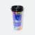 flizzo pp tumbler with colourful pattern and black lid