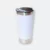 Tuffsy Stainless Steel Tumbler with lid in white