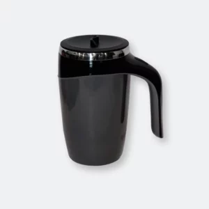 Brippo stainless steel self stir mug with auto mixing feature